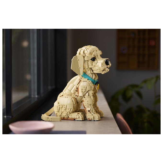 Lego, Cucciolo di Golden Retriever, Icons, Set Costruzioni, 2102 Pezzi, 11384
