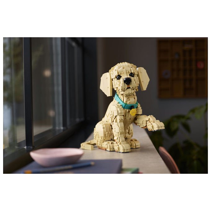 Lego, Cucciolo di Golden Retriever, Icons, Set Costruzioni, 2102 Pezzi, 11384