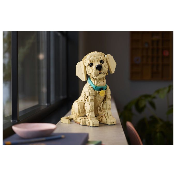 Lego, Cucciolo di Golden Retriever, Icons, Set Costruzioni, 2102 Pezzi, 11384