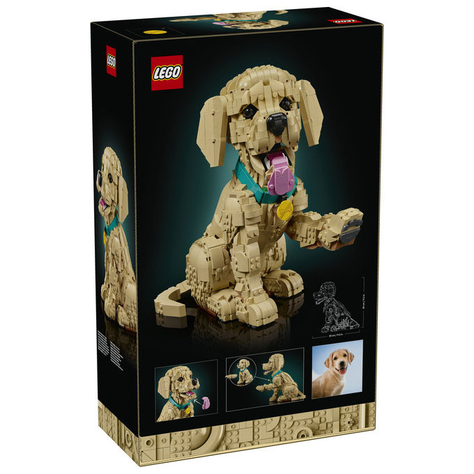 Lego, Cucciolo di Golden Retriever, Icons, Set Costruzioni, 2102 Pezzi, 11384