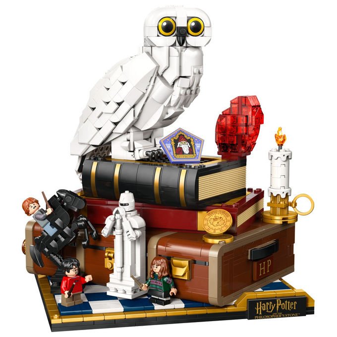LEGO, Harry Potter 76466 Pietra Filosofale Edizione del Collezionista, Set da Collezione, 1571 Pezzi