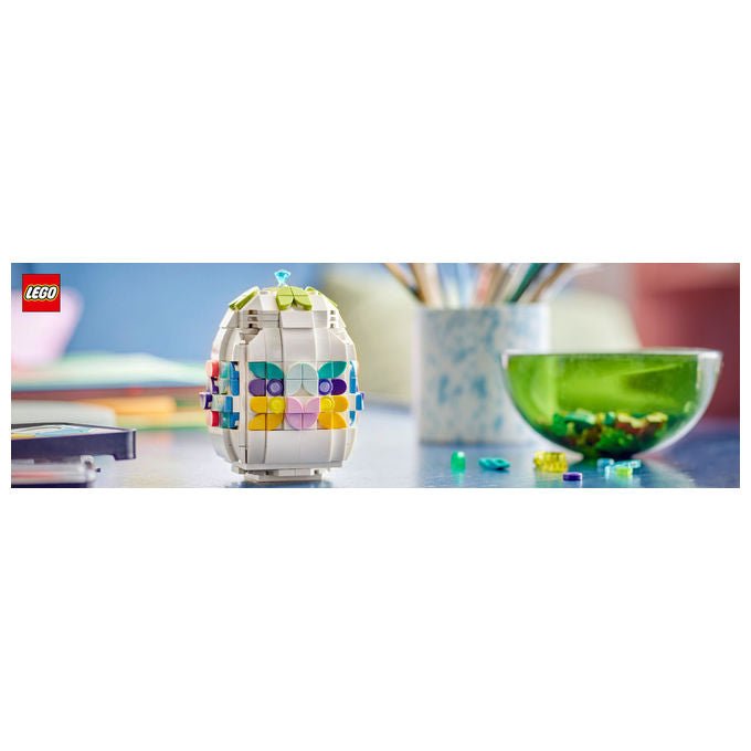 Lego, Uovo di Pasqua Decorativo Personalizzabile, 40816, 386 Pezzi