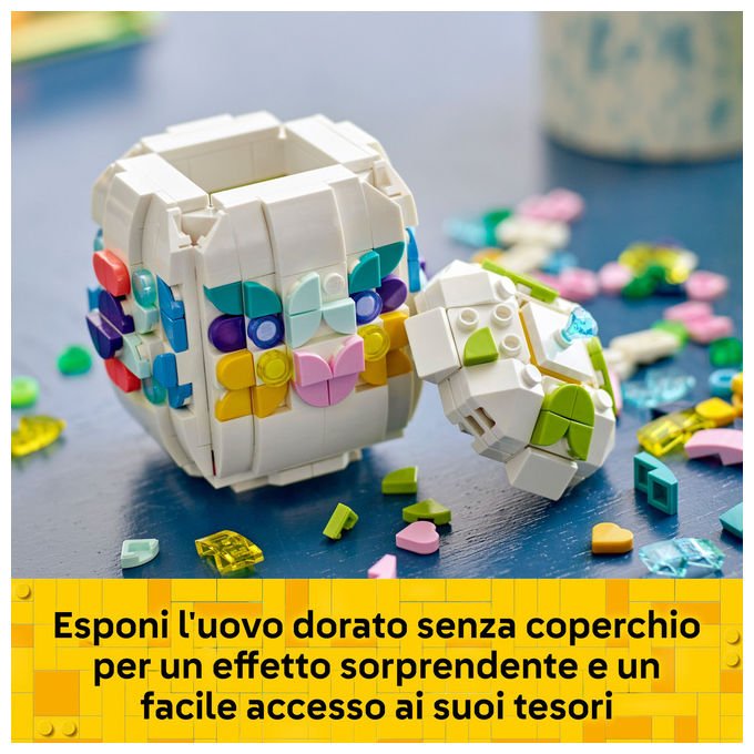 Lego, Uovo di Pasqua Decorativo Personalizzabile, 40816, 386 Pezzi