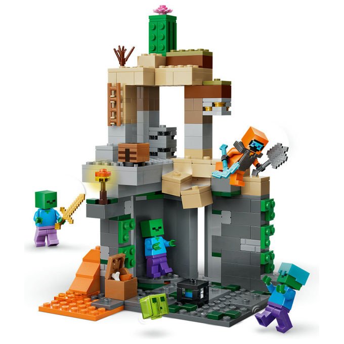 Lego, Minecraft Dungeon degli Zombie, Set di Costruzione 21587