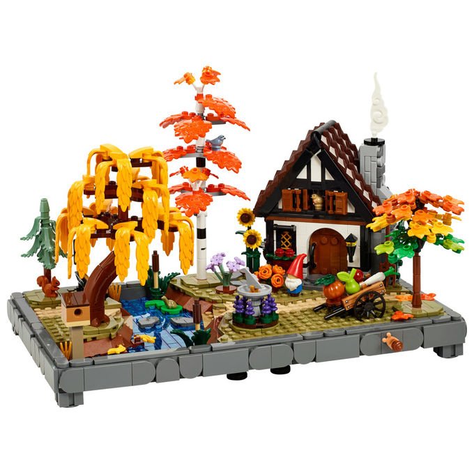 Lego, Giardino Autunnale del Cottage Icons, Set Costruzioni, 1102 Pezzi, 11372