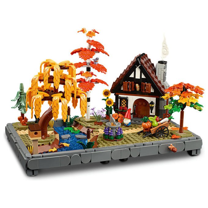 Lego, Giardino Autunnale del Cottage Icons, Set Costruzioni, 1102 Pezzi, 11372