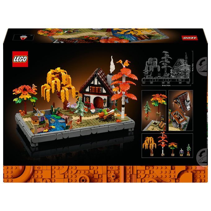 Lego, Giardino Autunnale del Cottage Icons, Set Costruzioni, 1102 Pezzi, 11372