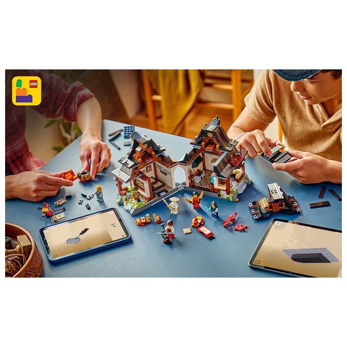 LEGO, Ninjago La Bottega delle Quattro Armi, 15° Anniversario, Playset, 1259 Pezzi, 71858