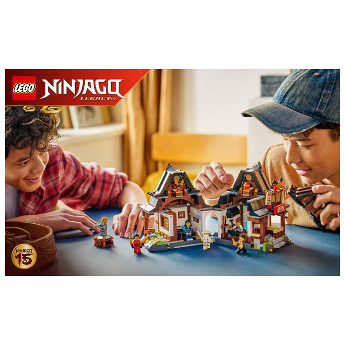 LEGO, Ninjago La Bottega delle Quattro Armi, 15° Anniversario, Playset, 1259 Pezzi, 71858