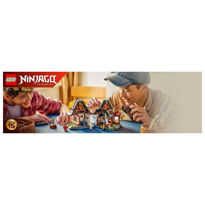 LEGO, Ninjago La Bottega delle Quattro Armi, 15° Anniversario, Playset, 1259 Pezzi, 71858