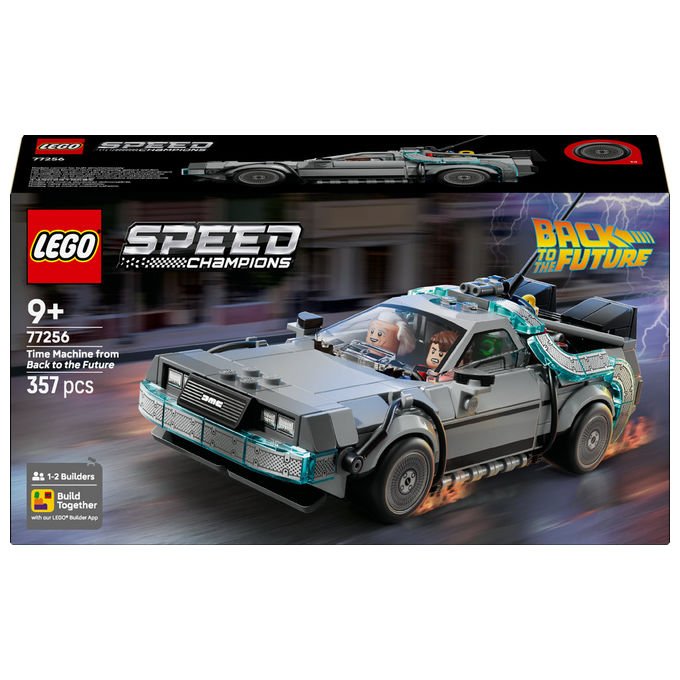 Lego, Macchina del Tempo Ritorno al Futuro, 357 Pezzi, Include Minifigure