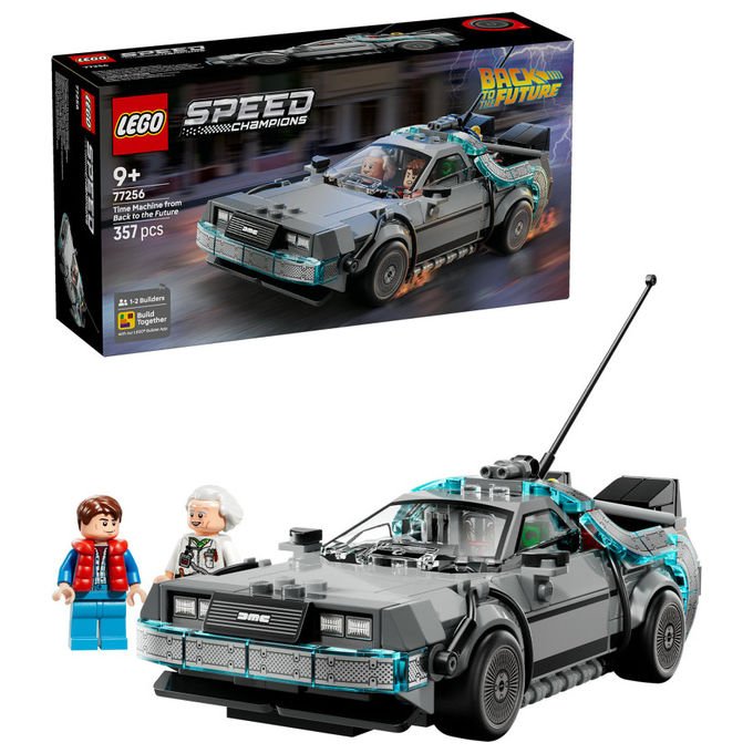Lego, Macchina del Tempo Ritorno al Futuro, 357 Pezzi, Include Minifigure