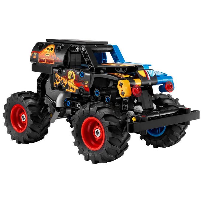 LEGO, Technic Monster Jam Grave Digger Fuoco e Ghiaccio 42219