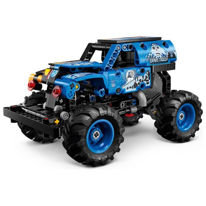 LEGO, Technic Monster Jam Grave Digger Fuoco e Ghiaccio 42219