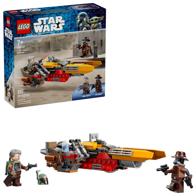 LEGO, Star Wars Speeder di Cobb Vanth, Costruzioni, 207 Pezzi