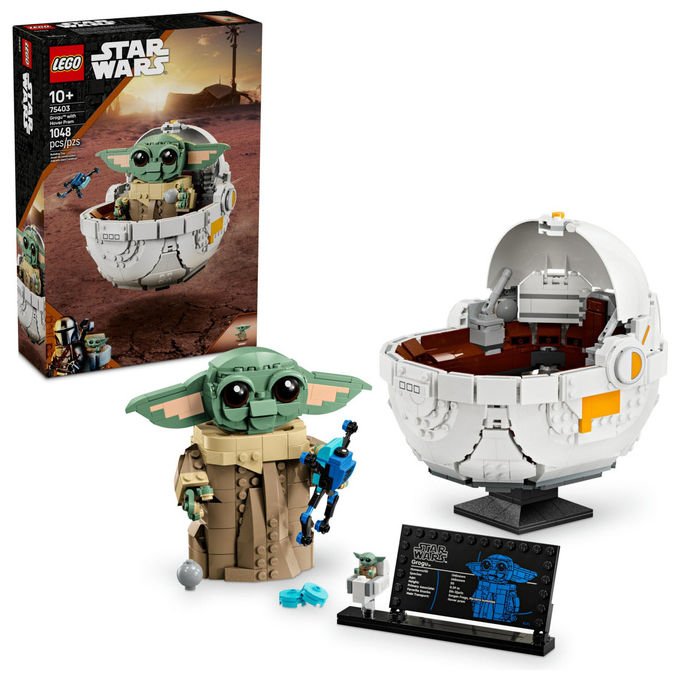 LEGO, Star Wars La Casa di Grogu, Set Costruzioni, 107 Pezzi