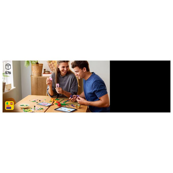Lego, Bouquet di Tulipani Botanicals, Set costruzioni, 576 Pezzi