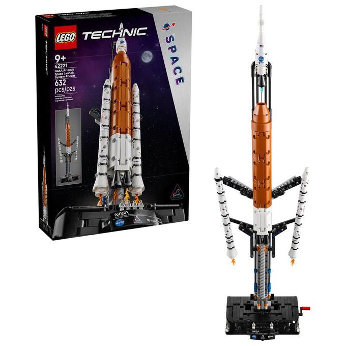 LEGO, Technic NASA Artemis Space Launch System Rocket 42221, Set di Costruzione, 632 Pezzi