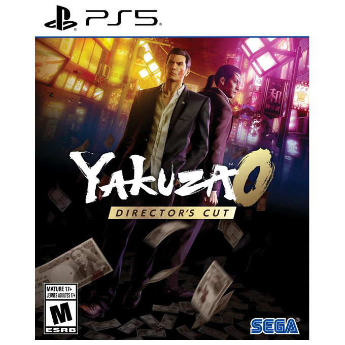 Sega Yakuza 0 Director's Cut PlayStation 5 Crime Drama d'azione