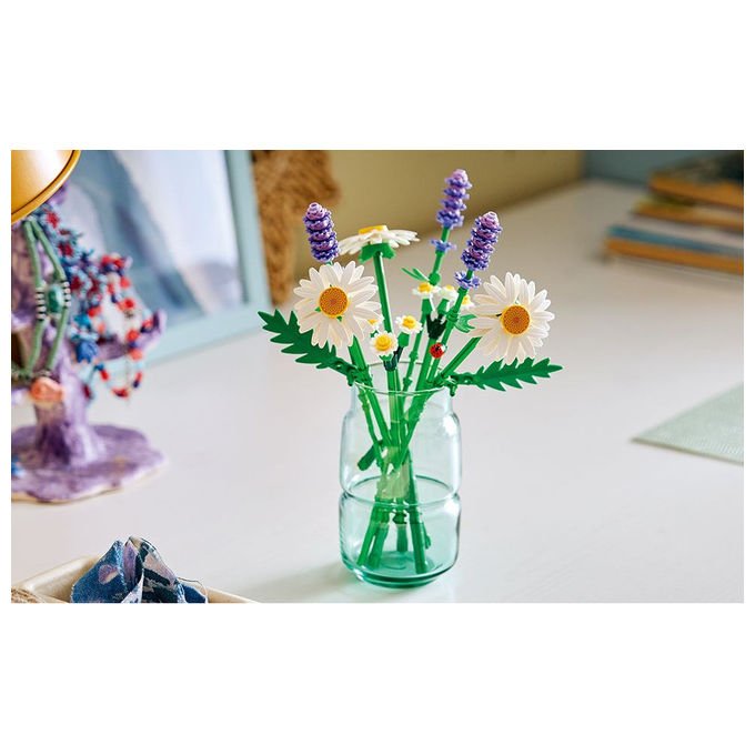 LEGO, Set Costruibile Margherite Botanicals, Decorazione Floreale, 133 Pezzi