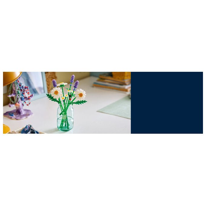LEGO, Set Costruibile Margherite Botanicals, Decorazione Floreale, 133 Pezzi