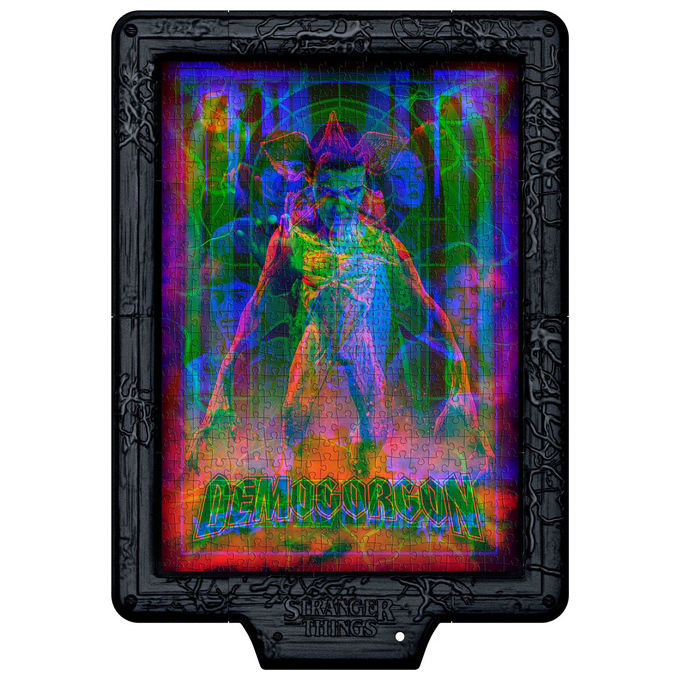 Clementoni, The Metamorphic Art Collection Stranger Things Puzzle, 520 pz