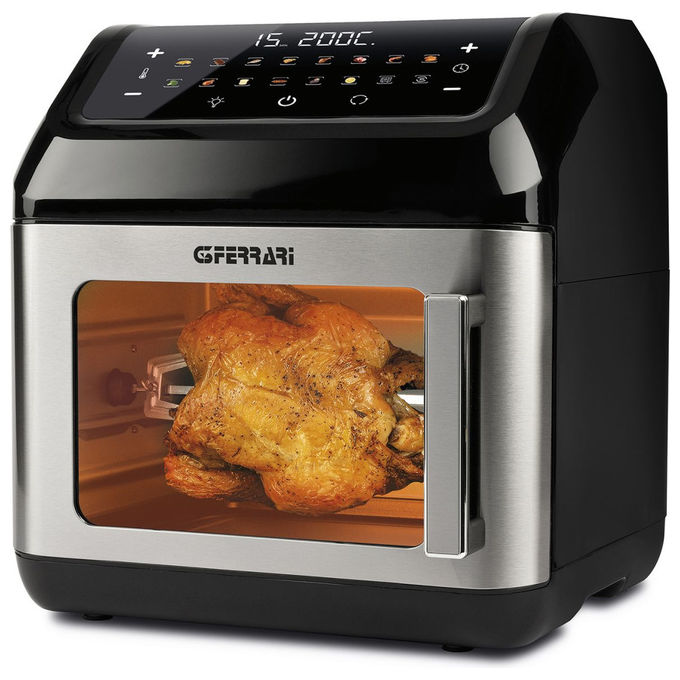G3 Ferrari Friggisano Lux Friggitrice ad Aria Forno 13L 1800W 12 Programmi