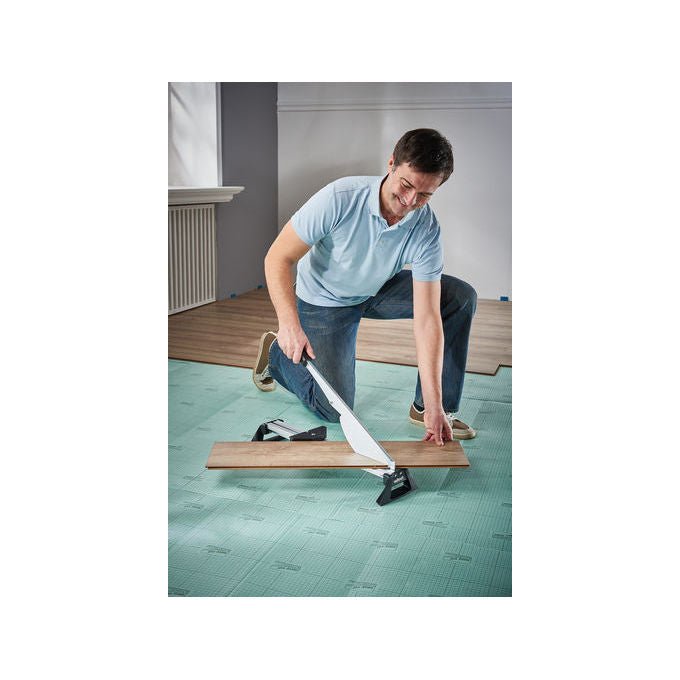 Wolfcraft 6937000 Laminatschneider LC 600 Taglierino per Pannelli Laminati max 11 mm max 465 mm max 0°-180° colore Nero