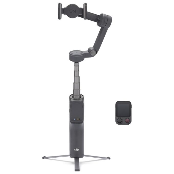 DJI 6937224142947 Osmo Mobile 8P Stabilizzatore per Smartphone con Telecomando Osmo FrameTap e ActiveTrack 8.0 colore Nero