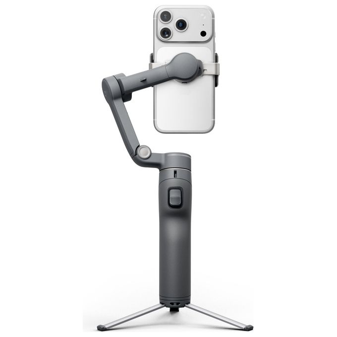 DJI 6937224142947 Osmo Mobile 8P Stabilizzatore per Smartphone con Telecomando Osmo FrameTap e ActiveTrack 8.0 colore Nero