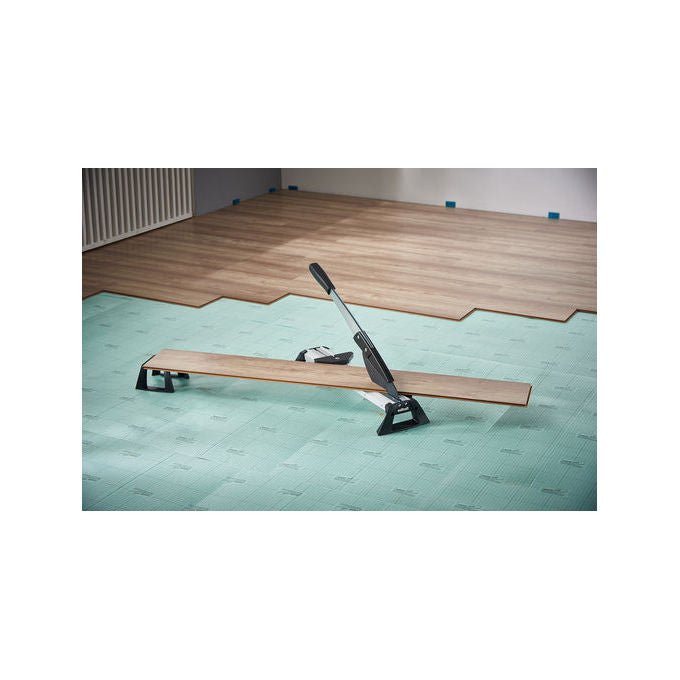 Wolfcraft VLC800 Gilotina per Taglio Pannelli Laminati e Vinilici Massimo Spessore 11 mm Lama Coated Guida Parallela Funzione di Blocco colore Nero
