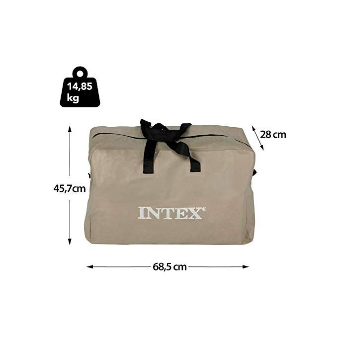 Intex Canoa Challenger k2 Gonfiabile cm 351x76x38 2 posti