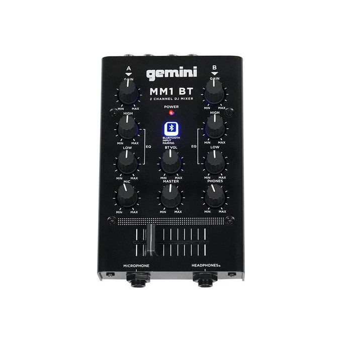 Numark Mixer DJ MM1 BT 2 Canali Bluetooth