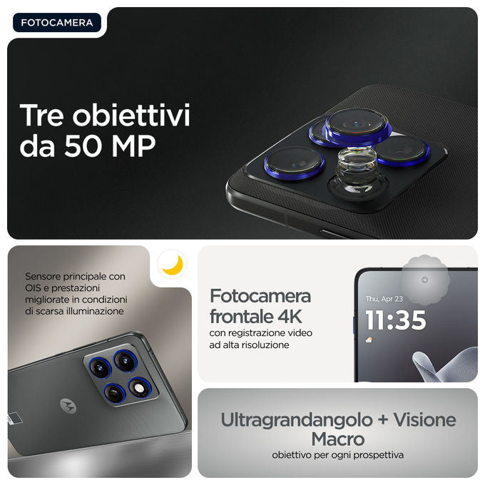 Motorola, Smartphone Edge 70, 12-512 GB, Gadget Grey