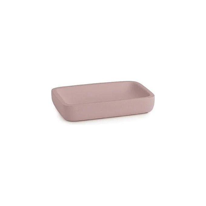 Gedy Porta Sapone da Appoggio Ylenia Rosa in Resina Termoplastica
