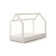 Italbaby Set Lettino Infanzia Explore Bianco Legno di Faggio Completo di Materasso e Piumone