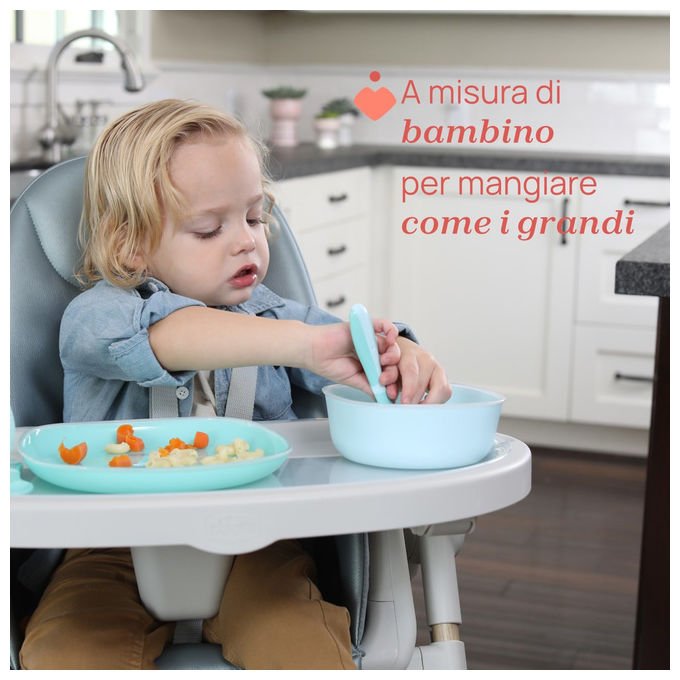 Chicco Set Posate Inox 18m+ Posate per Bambini Acciaio Inossidabile Rosa