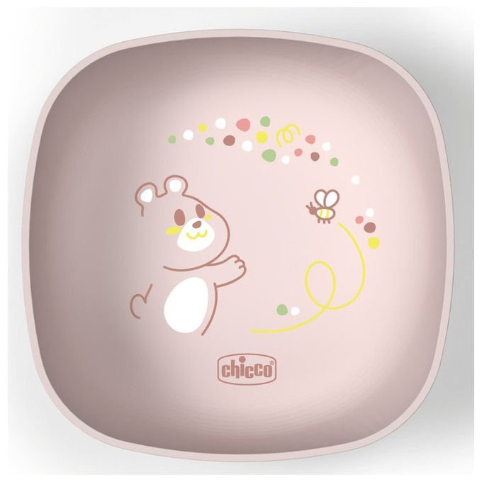 Chicco Ciotola Neonato con Coperchio 6+ Mesi Rosa