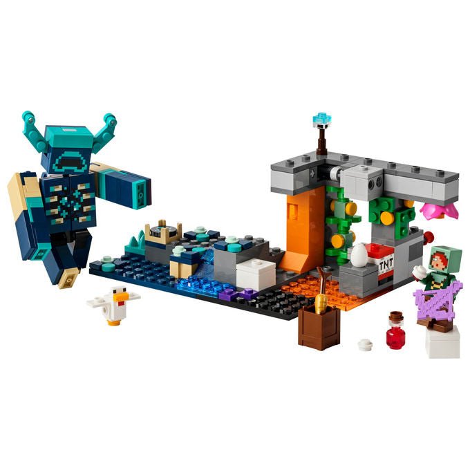 Lego, L'incontro con il Sorvegliante Minecraft, Set costruzioni, 238 Pezzi