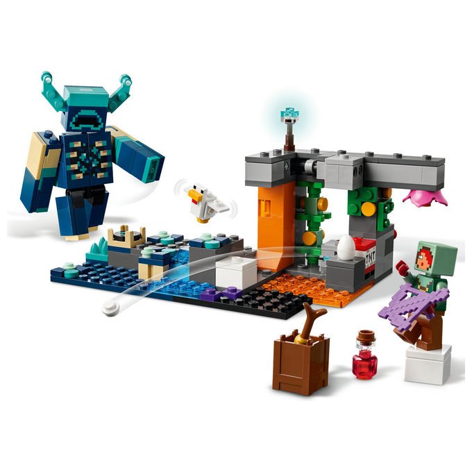 Lego, L'incontro con il Sorvegliante Minecraft, Set costruzioni, 238 Pezzi