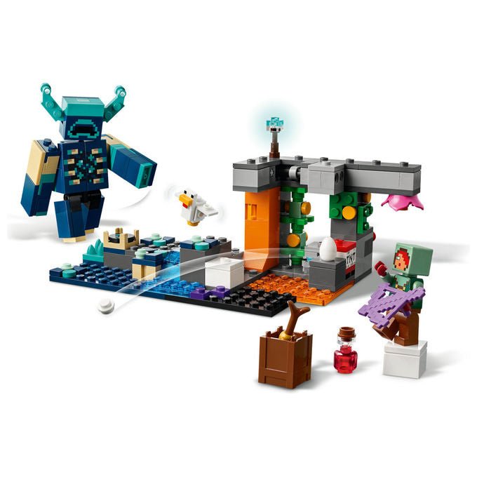 Lego, L'incontro con il Sorvegliante Minecraft, Set costruzioni, 238 Pezzi