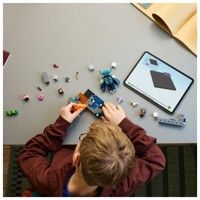 Lego, L'incontro con il Sorvegliante Minecraft, Set costruzioni, 238 Pezzi
