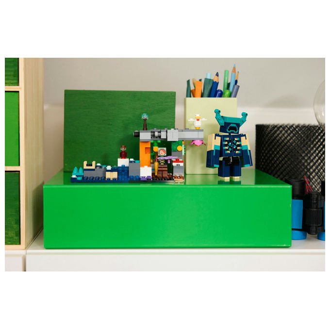Lego, L'incontro con il Sorvegliante Minecraft, Set costruzioni, 238 Pezzi