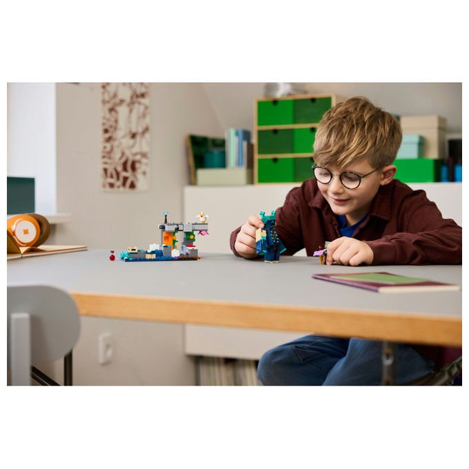 Lego, L'incontro con il Sorvegliante Minecraft, Set costruzioni, 238 Pezzi