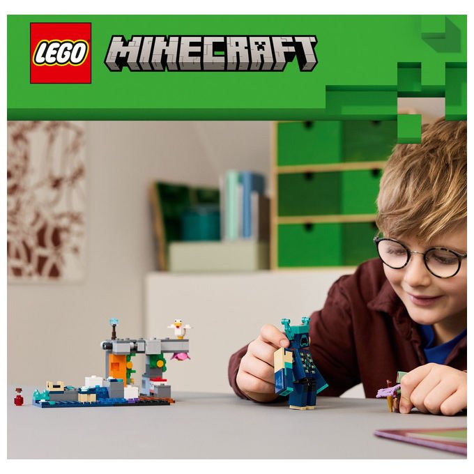 Lego, L'incontro con il Sorvegliante Minecraft, Set costruzioni, 238 Pezzi