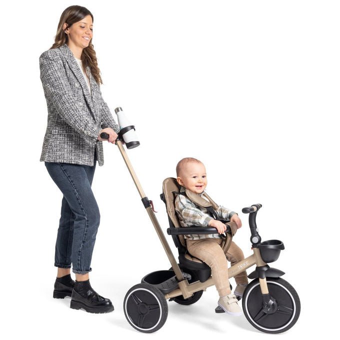 Chicco Trike 4 in 1 Triciclo Evolutivo Beige Da 6 mesi a 5 anni