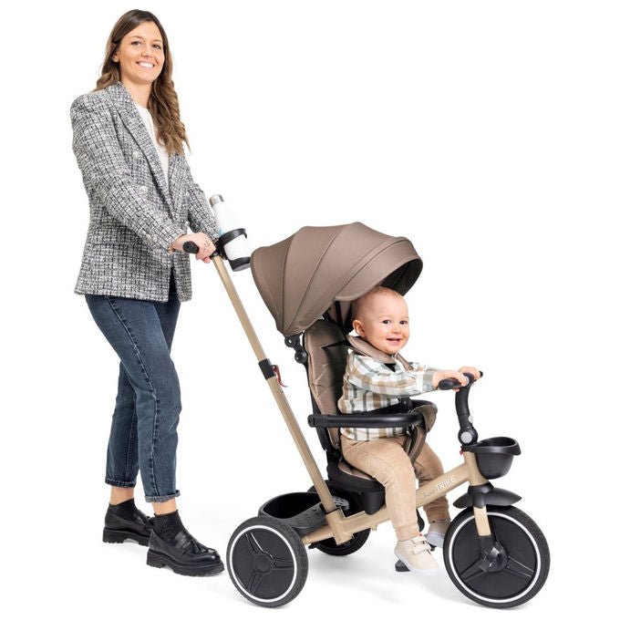 Chicco Trike 4 in 1 Triciclo Evolutivo Beige Da 6 mesi a 5 anni