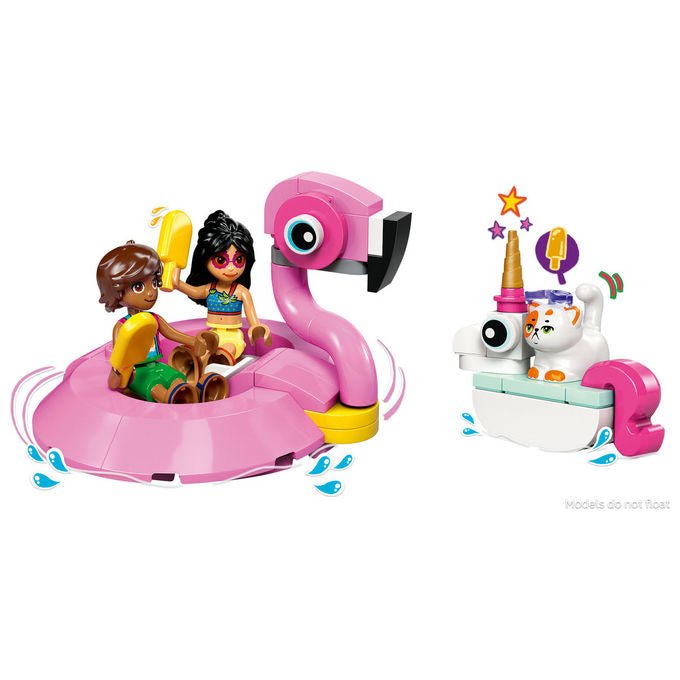 LEGO Pool Party con Unicorno e Fenicottero Set Costruzioni 99 Pezzi