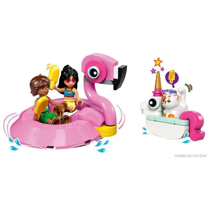 LEGO Pool Party con Unicorno e Fenicottero Set Costruzioni 99 Pezzi