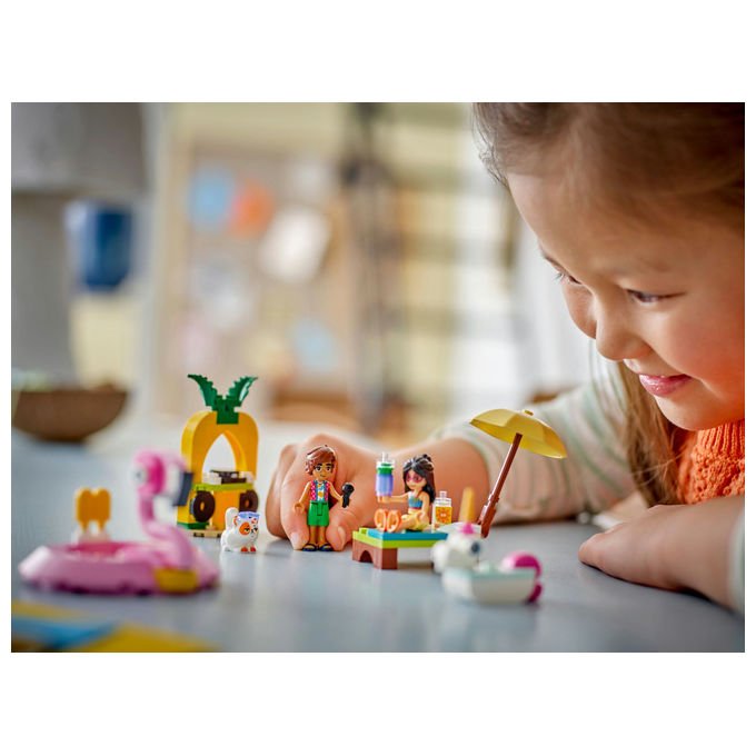 LEGO Pool Party con Unicorno e Fenicottero Set Costruzioni 99 Pezzi